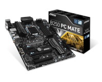 MSI B250 PC MATE Intel B250 Soket 1151 DDR4 2400MHz Anakart - 1